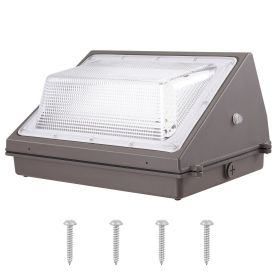 4PCs LED Wall Pack Lights, 120W 11000LM, 5000K Commercial Outdoor Lights Security Lighting Fixture