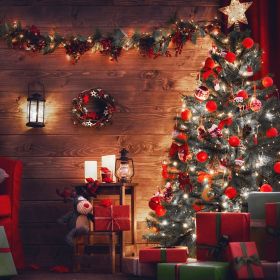 330FT Christmas String Lights 1000 LED, 8 Modes & 8 Brightness Levels with Remote & Timer, IP44 Waterproof Extra-Long Lights for Tree Patio Yard (Color: White)